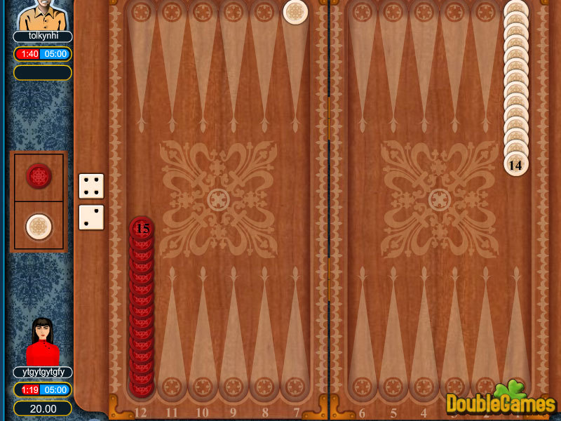 Capture d'écran de Backgammon (Long) à téléchargement gratuit 2