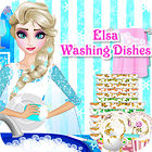 Elsa Washing Dishes jeu