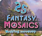 Fantasy Mosaics 25: Wedding Ceremony jeu