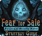 Fear For Sale: Mystery of McInroy Manor Strategy Guide jeu