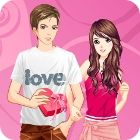 Valentine Dressup jeu