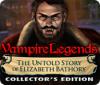 Vampire Legends: L'Inavouable Histoire d'Elizabeth Bathory Edition Collector game
