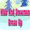 Kids And Snowman Dress Up jeu