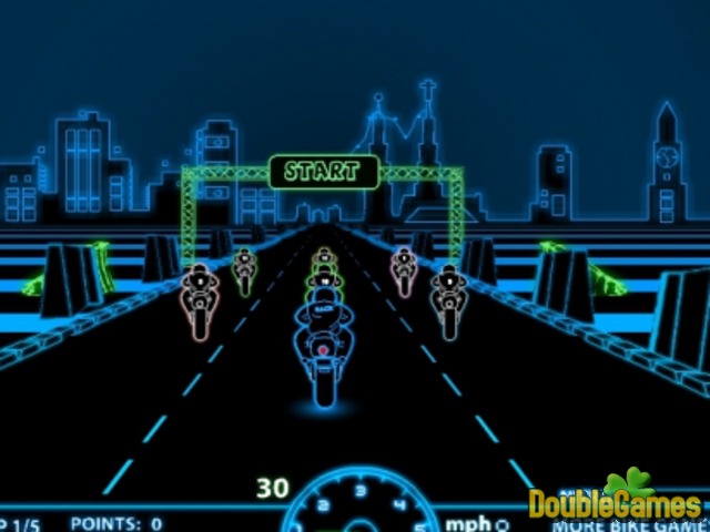 Free Download 3D Neon Race Screenshot 2