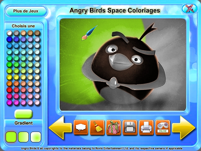 Free Download Angry Birds Space Coloriages Screenshot 2