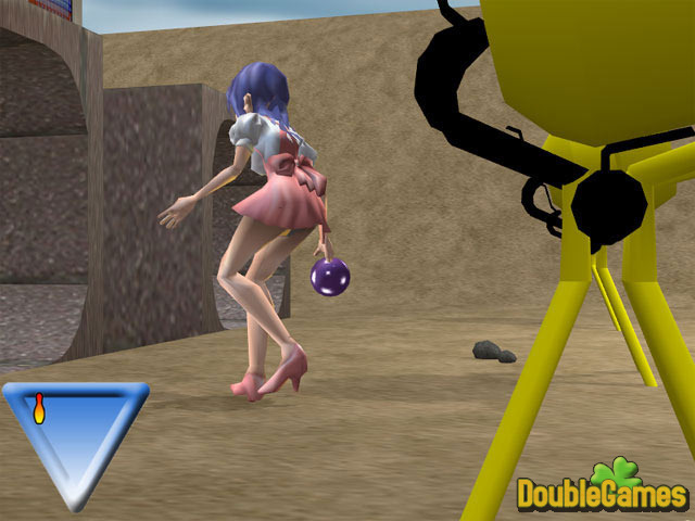 Free Download Anime Bowling Babes Screenshot 2
