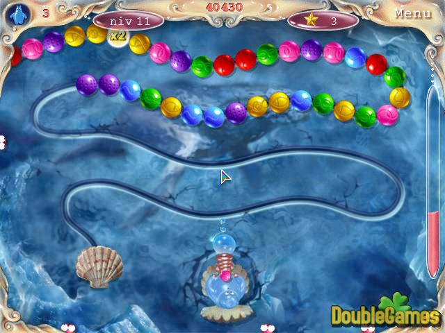 Free Download Aqua Pearls Screenshot 1