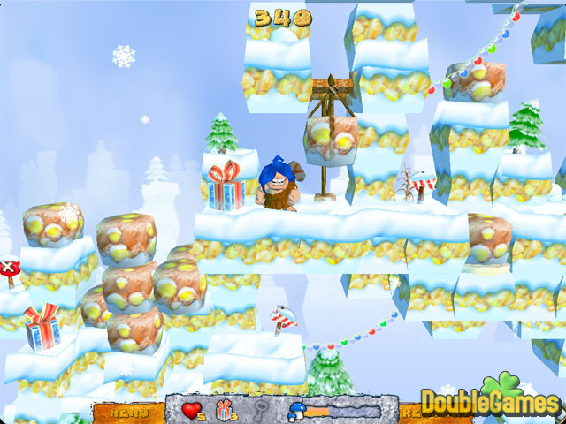 Free Download Carl the Caveman Christmas Adventures Screenshot 2