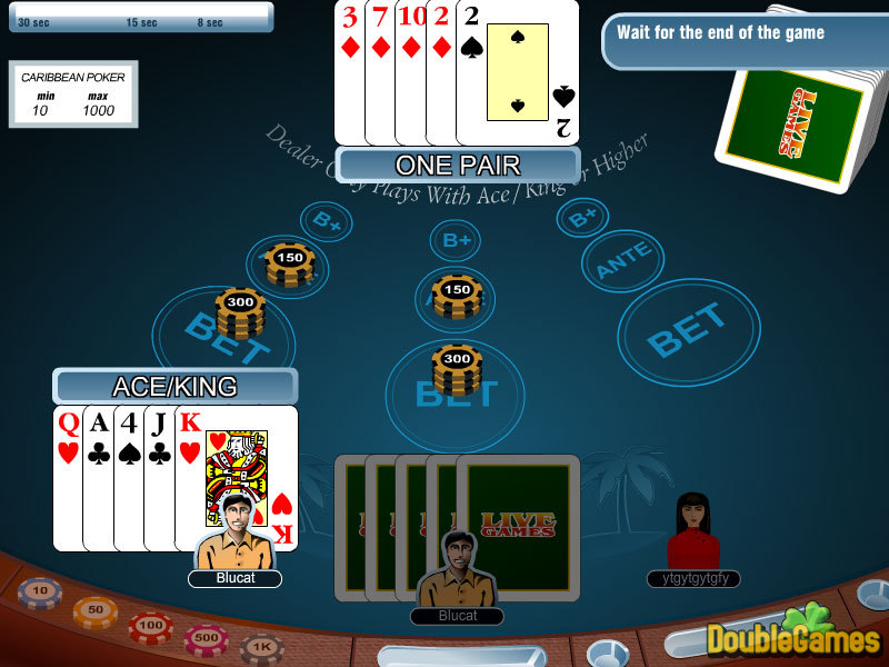 Free Download Carribean Stud Poker Screenshot 1