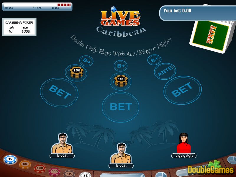 Free Download Carribean Stud Poker Screenshot 2
