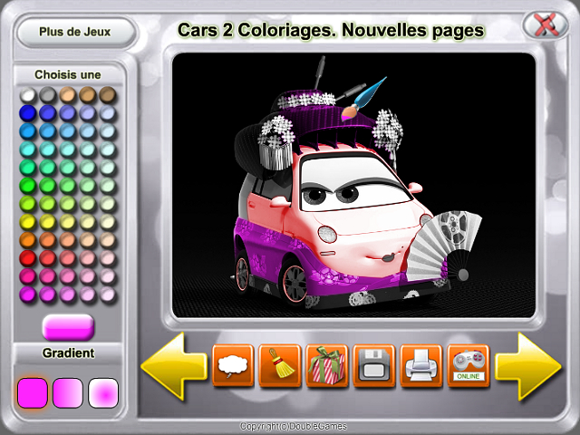 Free Download Cars 2 Coloriages. Nouvelles pages Screenshot 1