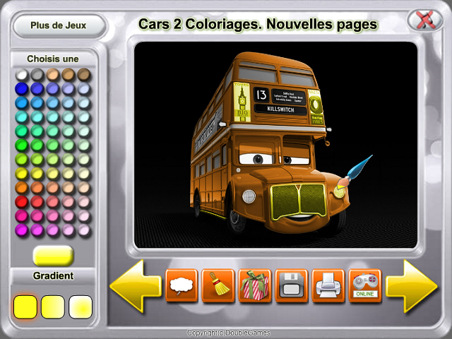 Free Download Cars 2 Coloriages. Nouvelles pages Screenshot 2