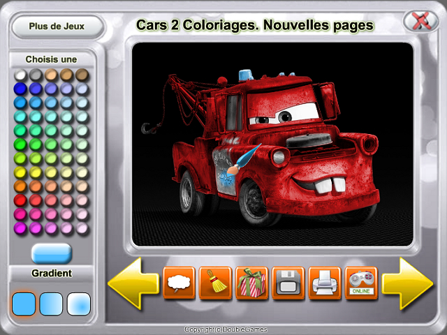 Free Download Cars 2 Coloriages. Nouvelles pages Screenshot 3