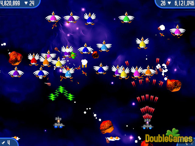 Free Download Chicken Invaders 2 Screenshot 2