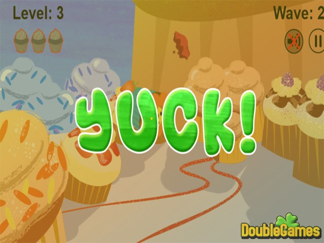 Free Download Cupcakes VS Veggies Screenshot 3