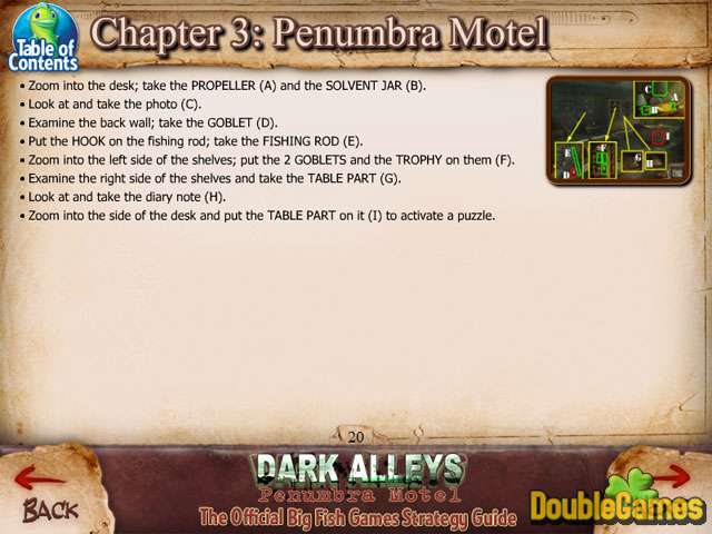 Free Download Dark Alleys: Penumbra Motel Strategy Guide Screenshot 1