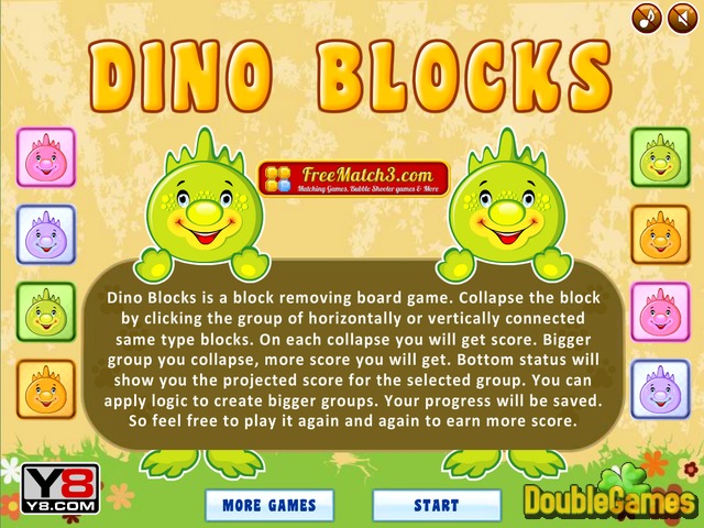 Free Download Dino Block Screenshot 1