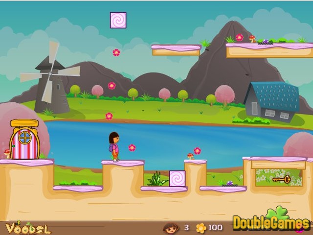 Free Download Dora: Flower Basket Screenshot 1