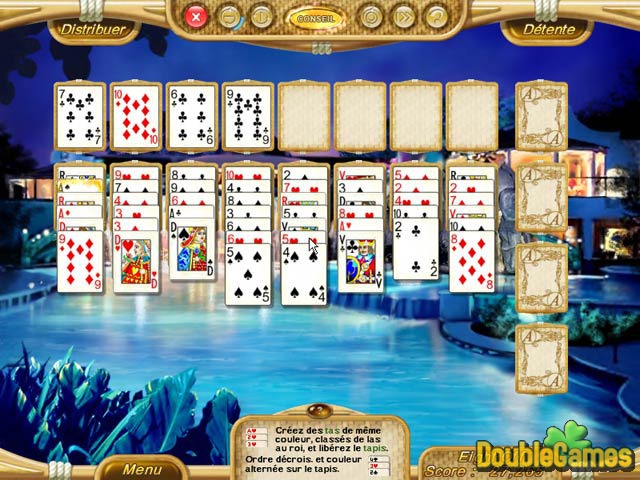 Free Download Dream Vacation Solitaire Screenshot 2