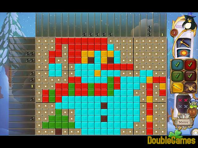 Free Download Fantasy Mosaics 32: Santa's Hut Screenshot 3