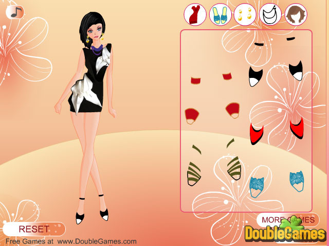 Free Download Fashion Show 2010: Dress up Beginner Model Screenshot 2