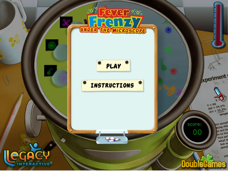 Free Download Fever Frenzy: Under the Microscope Screenshot 1