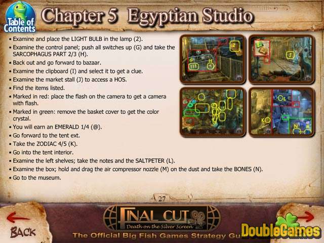Free Download Final Cut: Death on the Silver Screen Strategy Guide Screenshot 1