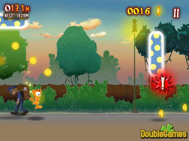 Free Download Garfield's Wild Ride Screenshot 1