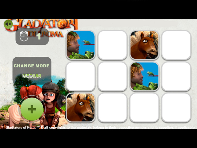Free Download Gladiators of Rome. Jeu de mémoire Screenshot 1
