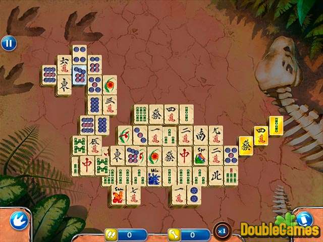 Free Download Jurassic Mahjong Screenshot 1