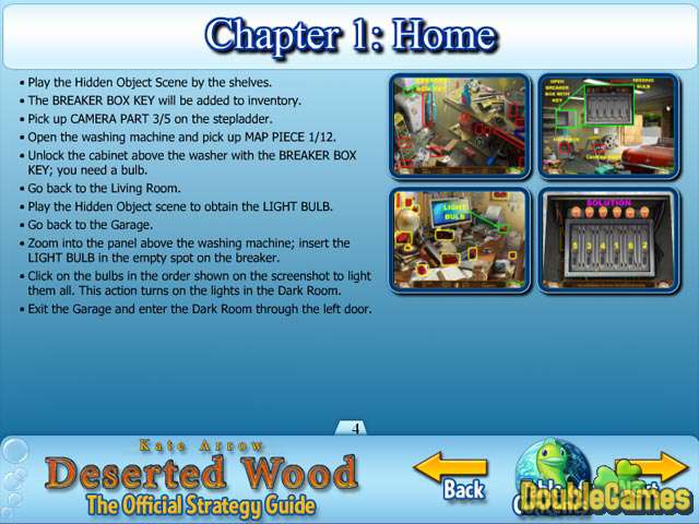 Free Download Kate Arrow: Deserted Wood Strategy Guide Screenshot 1
