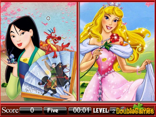 Free Download Mulan and Aurora. Similarities Screenshot 1