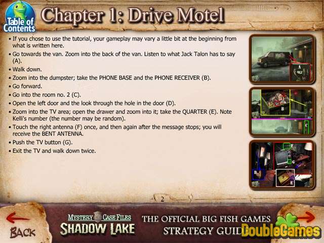 Free Download Mystery Case Files®: Shadow Lake Strategy Guide Screenshot 1