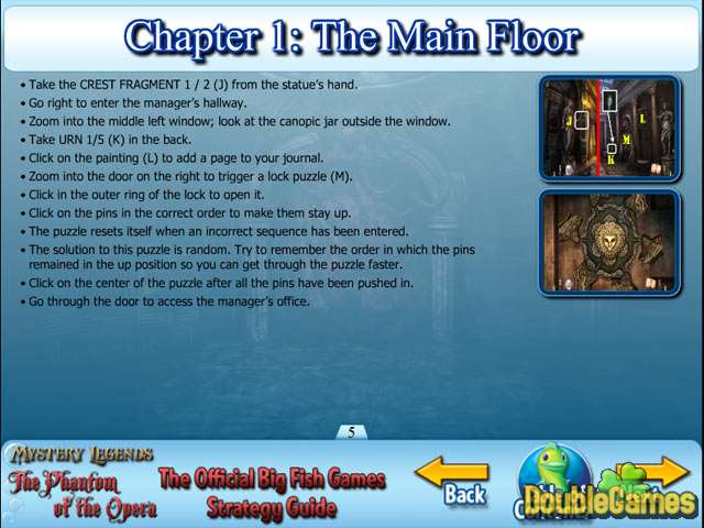 Free Download Mystery Legends: The Phantom of the Opera Strategy Guide Screenshot 1