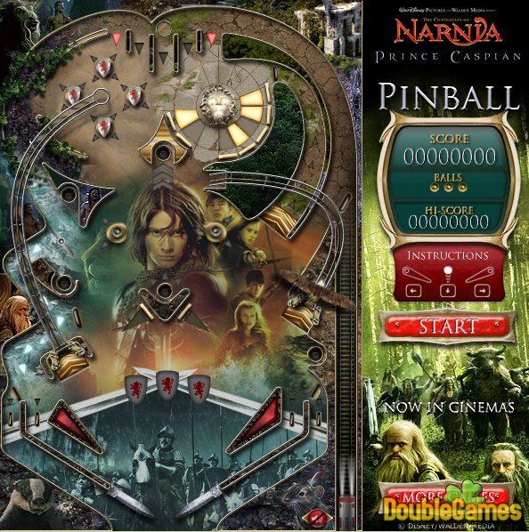 Free Download Narnia Games: Pinball Screenshot 2