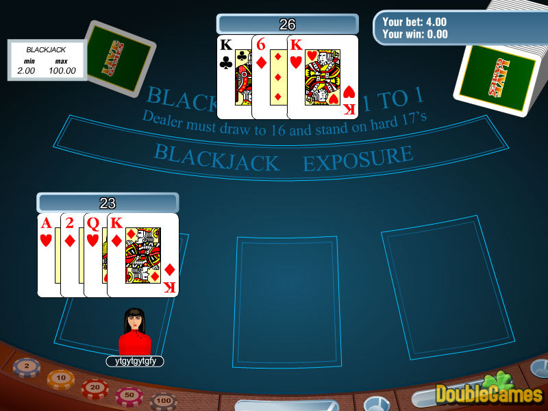Free Download Open Blackjack Screenshot 2