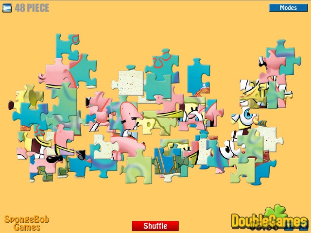 Free Download Patrick And Sponge Bob Jigsaw Screenshot 1