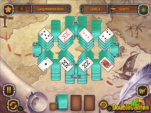 Free Download Pirate's Solitaire 3 Screenshot 1