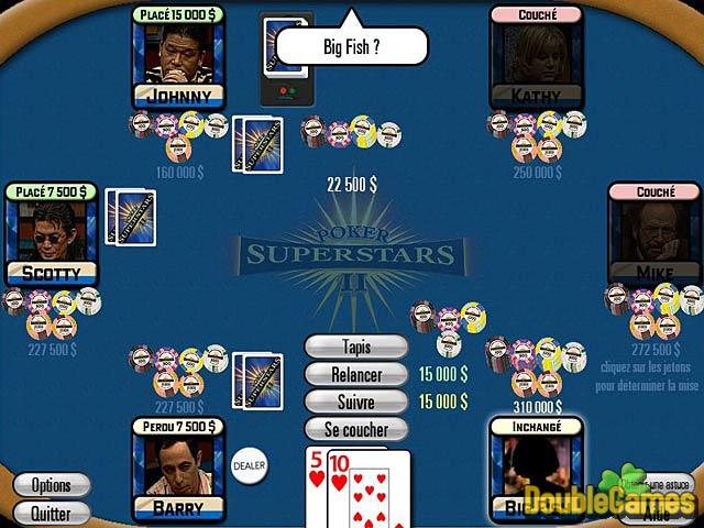 Free Download Poker Superstars II Screenshot 1