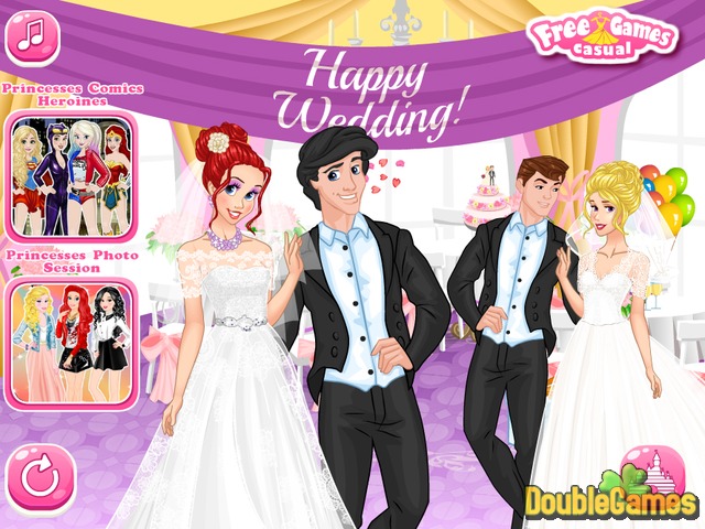 Free Download Princesses Double Wedding Screenshot 3