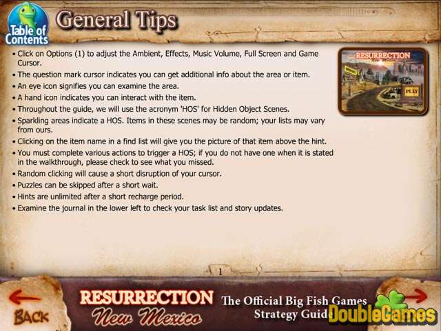 Free Download Resurrection: New Mexico Strategy Guide Screenshot 1