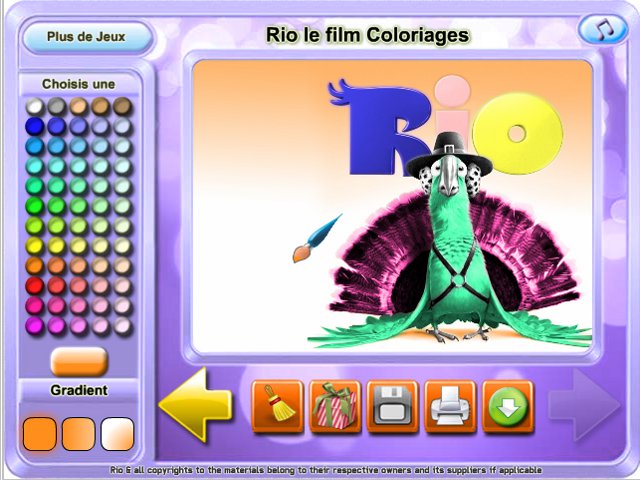 Free Download Rio le film Coloriages Screenshot 3