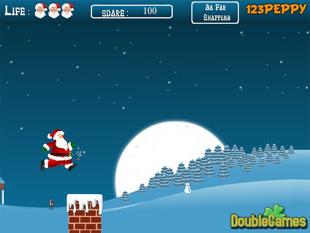 Free Download Santa Claus Jumping Screenshot 1