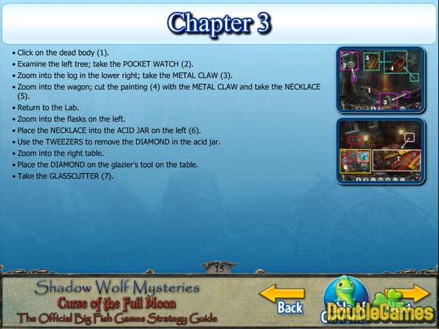 Free Download Shadow Wolf Mysteries: Curse of the Full Moon Strategy Guide Screenshot 3