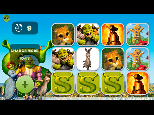Free Download Shrek. Jeu de mémoire Screenshot 3