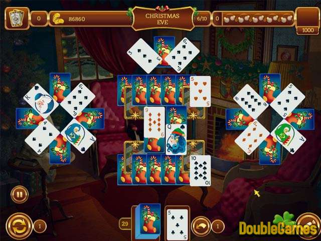 Free Download Solitaire Game: Christmas Screenshot 1
