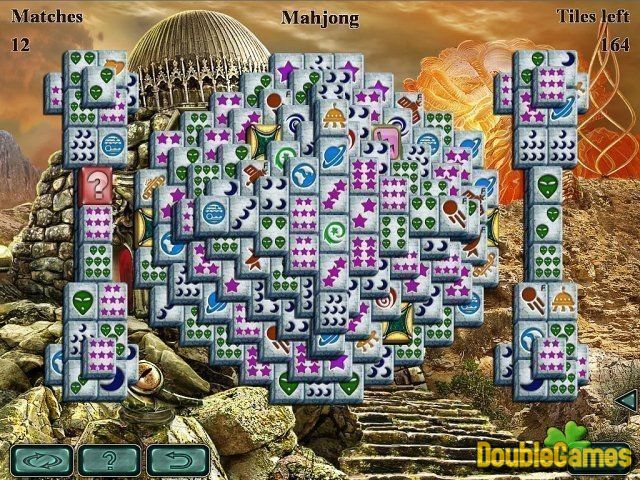 Free Download Space Mahjong Screenshot 1