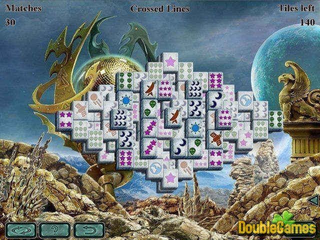 Free Download Space Mahjong Screenshot 2
