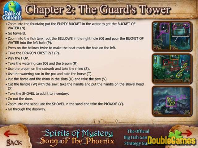 Free Download Spirits of Mystery: Song of the Phoenix Strategy Guide Screenshot 1