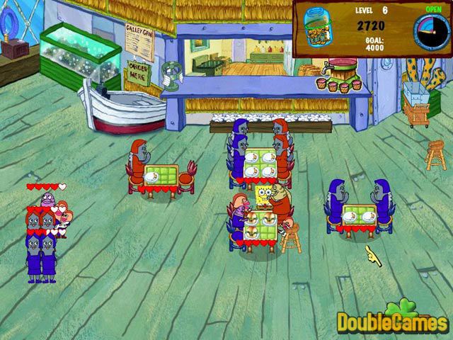 Free Download SpongeBob SquarePants Diner Dash 2 Screenshot 2